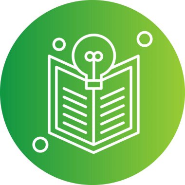 kitap simgesi vektör illüstrasyonu