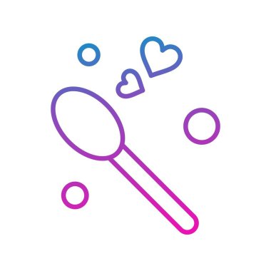 Vektör kaşık resimleme