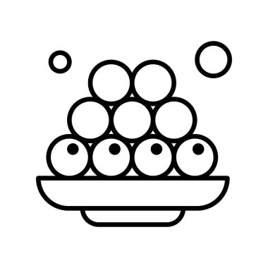Gıda vektörü illüstrasyon simgesi
