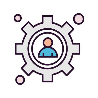 Vektör ayarı Simge illüstrasyonu