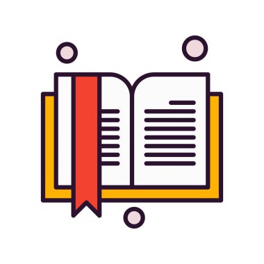 vektör defteri işareti Ico