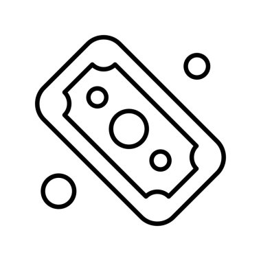 Dolar simgesi vektör illüstrasyonu