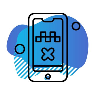  Vektör Mobil simge illüstrasyonu