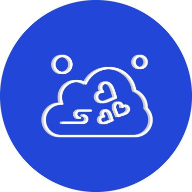  vektör Bulut simgesi illüstrasyonu