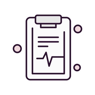 Vektör belgesi Simge illüstrasyonu