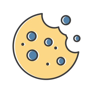 Gıda vektörü illüstrasyon simgesi