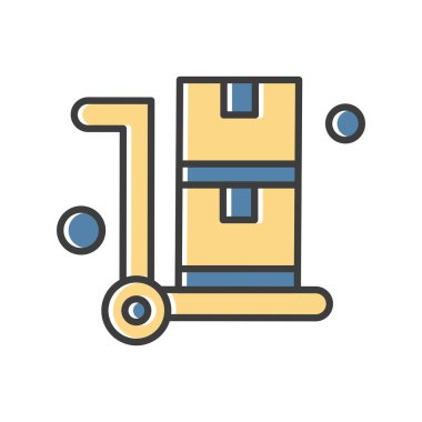 Tramvay Simgesinin vektör çizimi