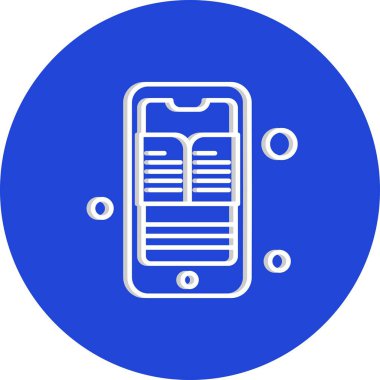  Vektör Mobil simge illüstrasyonu