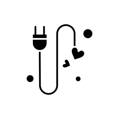  vektör veri kablosu simgesi 