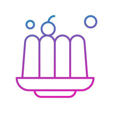 Gıda simgesinin vektör illüstrasyonu