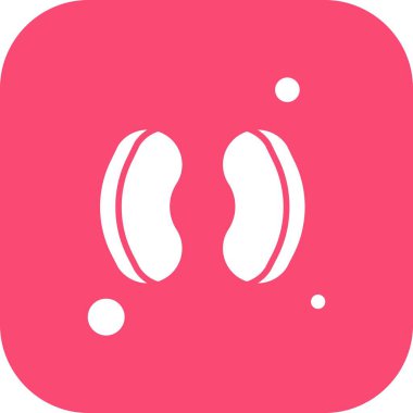 vektör böbrek simgesi illüstrasyonu