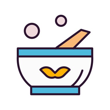  vektör Bowl simgesi illüstrasyonu