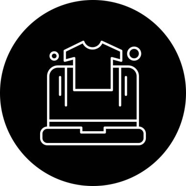 vektör dizüstü simgesi illüstrasyonu