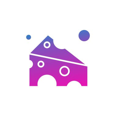  Gıda simgesinin vektör illüstrasyonu