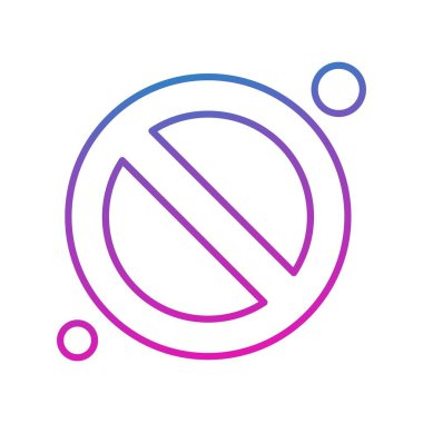 vektör engelleme Simgesi illüstrasyonu