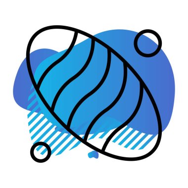  Gıda simgesinin vektör illüstrasyonu