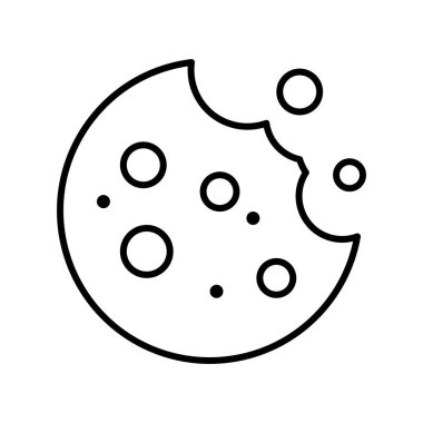  Gıda simgesinin vektör illüstrasyonu