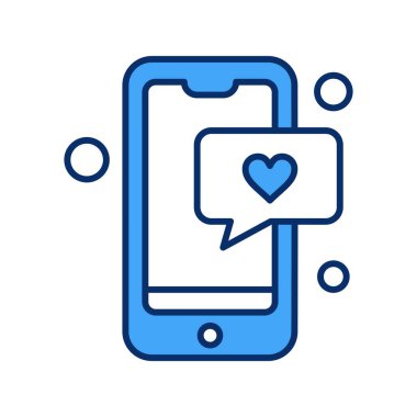 Vektör Mobil simge illüstrasyonu