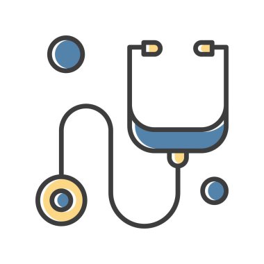  vektör steteskop resimleme