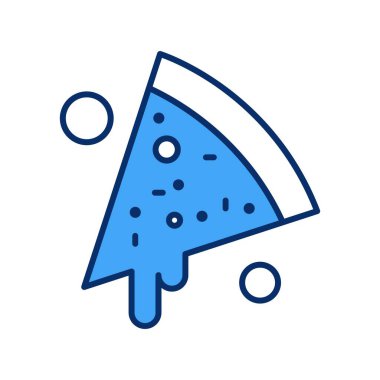  Gıda simgesinin vektör illüstrasyonu