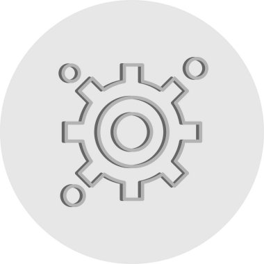 Vektör ayarı Simge illüstrasyonu