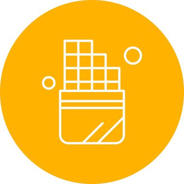 vektör Yüzü Dilek Simgesi 