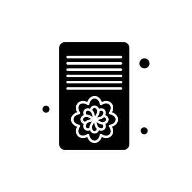 Vektör belgesi Simge illüstrasyonu