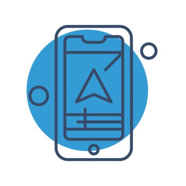  Vektör Mobil simge illüstrasyonu