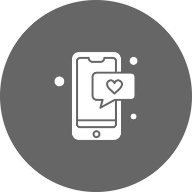 Vektör Mobil simge illüstrasyonu