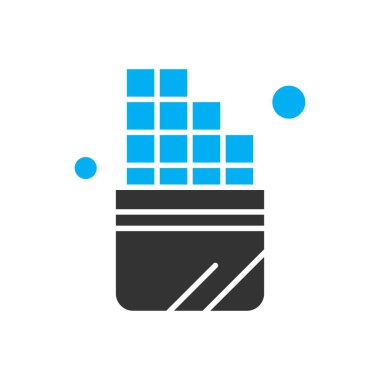 vektör Yüzü Dilek Simgesi 