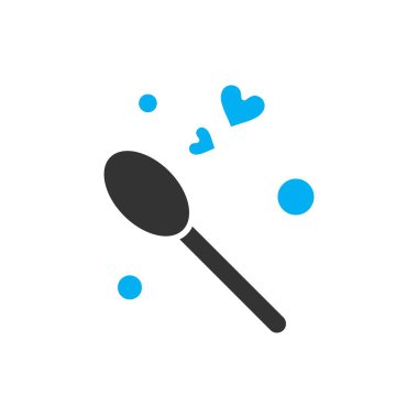 Vektör kaşık resimleme