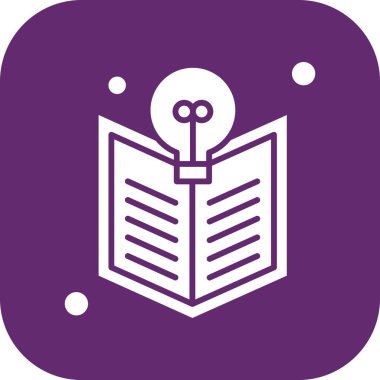 kitap simgesi vektör illüstrasyonu