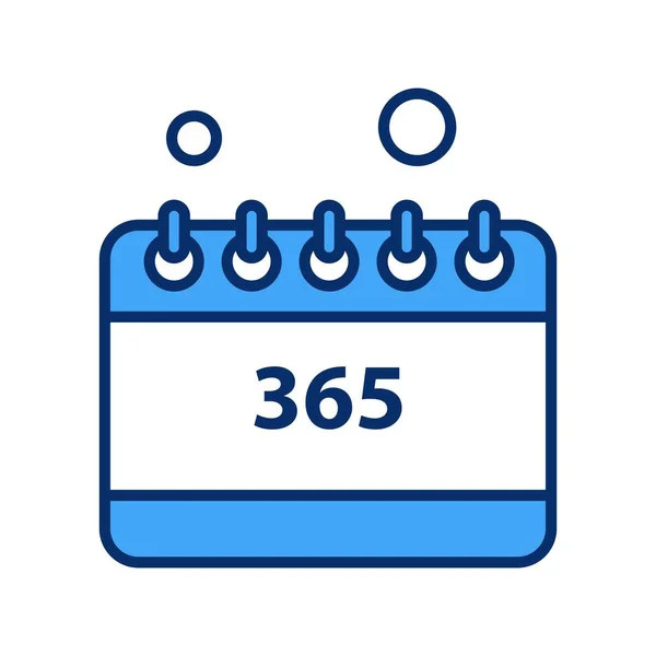 Vetor Calendário Icon Ilustração — Vetor de Stock