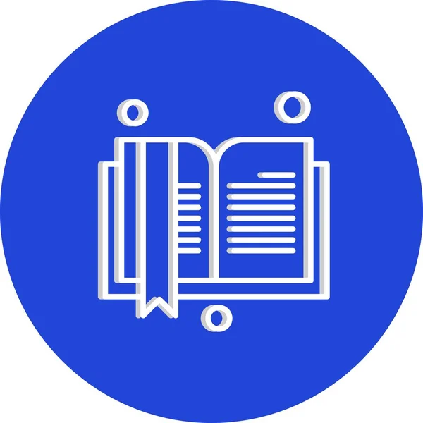 Marque Livre Vectoriel Ico — Image vectorielle