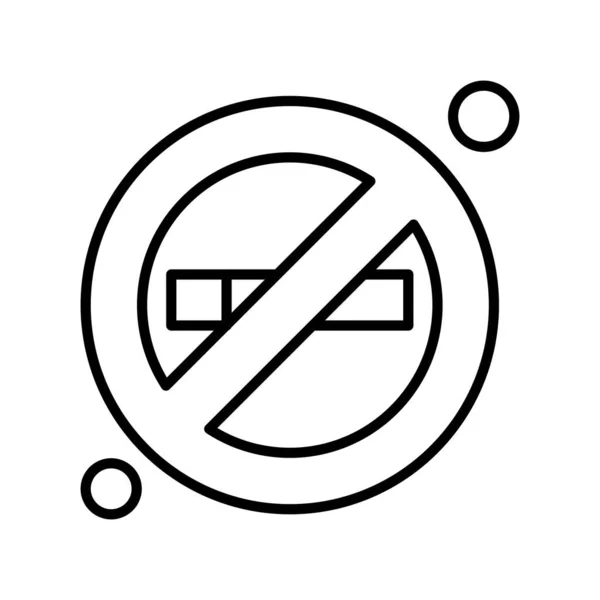 Vetor Proibido Ícone Ilustração — Vetor de Stock
