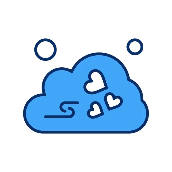 Διανυσματική Απεικόνιση Εικονιδίου Cloud — Διανυσματικό Αρχείο