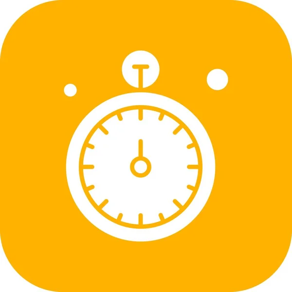 Vector Stop Reloj Icono — Archivo Imágenes Vectoriales