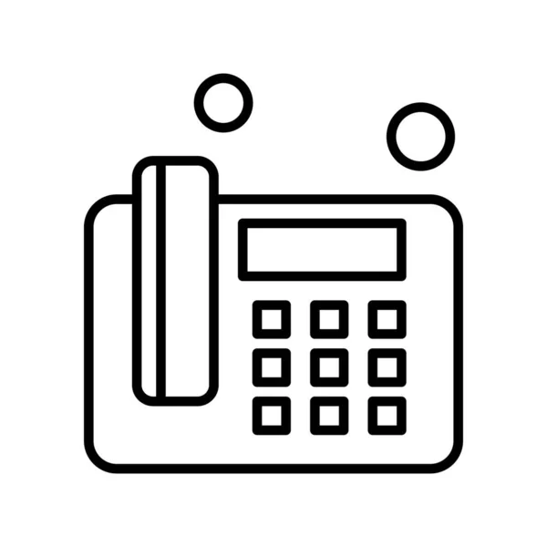 Telefone Vetor Icon Ilustração — Vetor de Stock