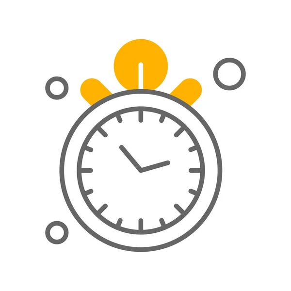 Vector Alarm Icon Illustration — 스톡 벡터