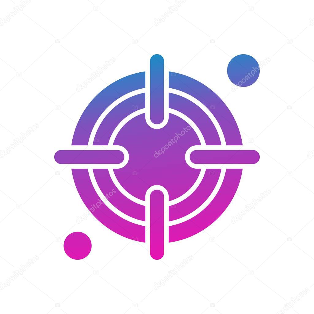 vector target Icon illustration