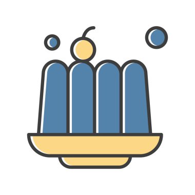 Gıda simgesinin vektör illüstrasyonu