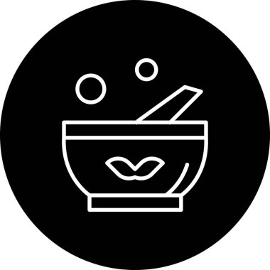  vektör Bowl simgesi illüstrasyonu