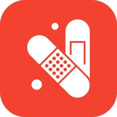 vektör Bandaj simgesi çizimi