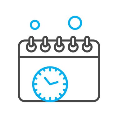 vektör Takvimi Simgesi illüstrasyonu