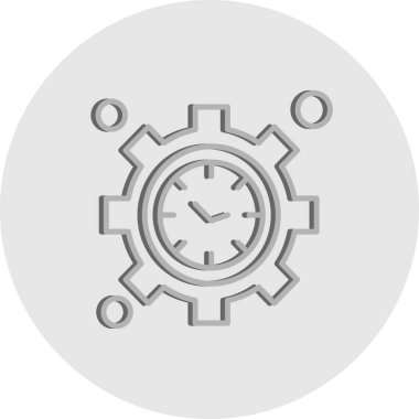 Vektör ayarı Simge illüstrasyonu