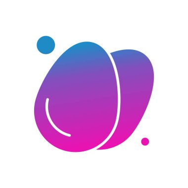  Gıda simgesinin vektör illüstrasyonu