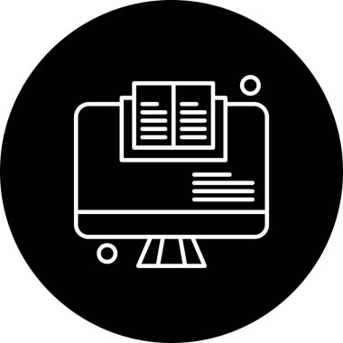 Lcd Simge vektör çizimi