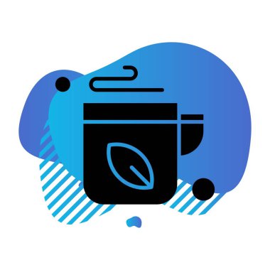 Vektör Kahve Simgesi illüstrasyonu