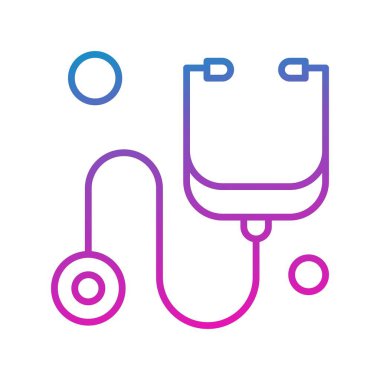  vektör steteskop resimleme