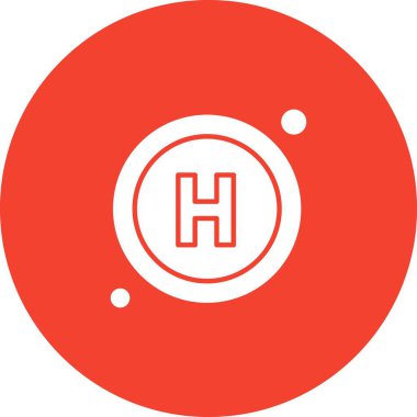 vektör hastane simgesi illüstrasyonu